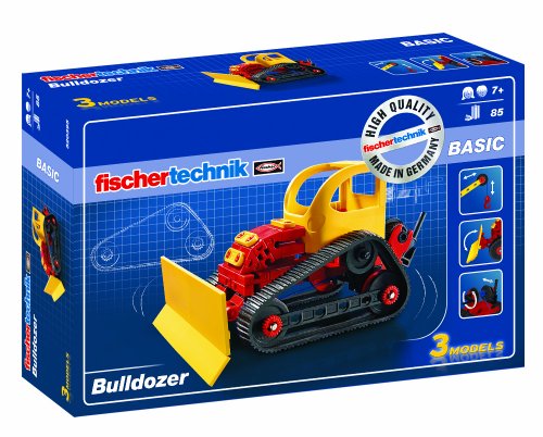 fischertechnik - 520395 ADVANCED Bulldozer, Konstruktionsspielzeug