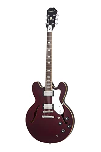 Epiphone Noel Gallagher Riviera Dark Wine Red - Halbakustik Gitarre