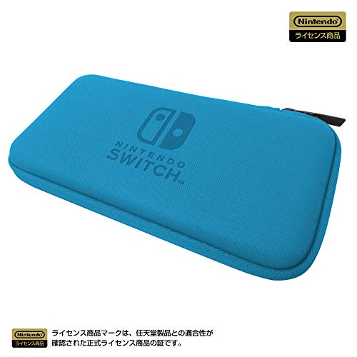 【任天堂ライセンス商品】スリムハードポーチfor Nintendo Switch Lite ブルー 【Nintendo Switch Lite対応】