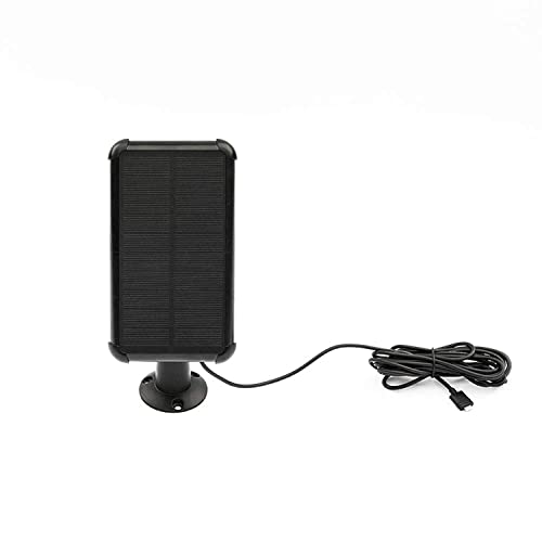EZVIZ Solarpanel (für Batteriekamera C3A, draussen kabellos IP Kamera, Aufladen, wetterfest, einstellbare Halterung)