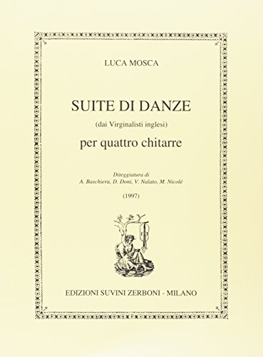 Luca Mosca-Suite Di Danze (Dai Virginalisti Inglesi)-4 Guitars-SET