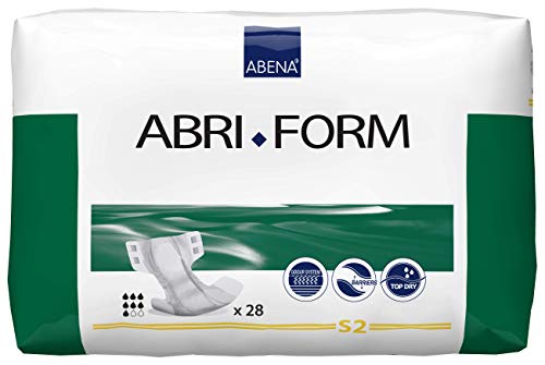 Abena abri- Form Komfort S2 60-85 cm Hüfte/Taille Größe, All-in-One, 1800 ml