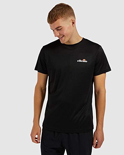 ellesse Herren Malbe Tee Unterhemd, Schwarz, XS