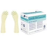 Meditrade Gentle Skin Superior OP-Handschuh aus reinem Latex, steril, puderfrei, Größe 9