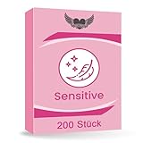 Kondome Sensitiv Gefühlsecht 200 Stück 52mm - Extra dünn Extra feucht Analverkehr Gleitfilm Lovelyness