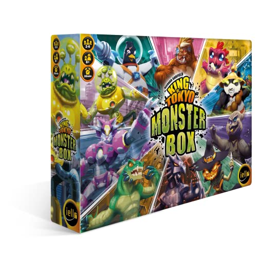 IELLO King of Tokyo Monster Box Kultspiel