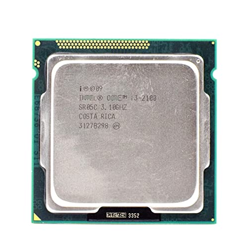 MovoLs CPU kompatibel mit Core I3 2100 3,1 GHz Dual-Core CPU Prozessor 65 W LGA 1155 10 Stück/Lot Verbessern Sie die Laufgeschwindigkeit des Compute