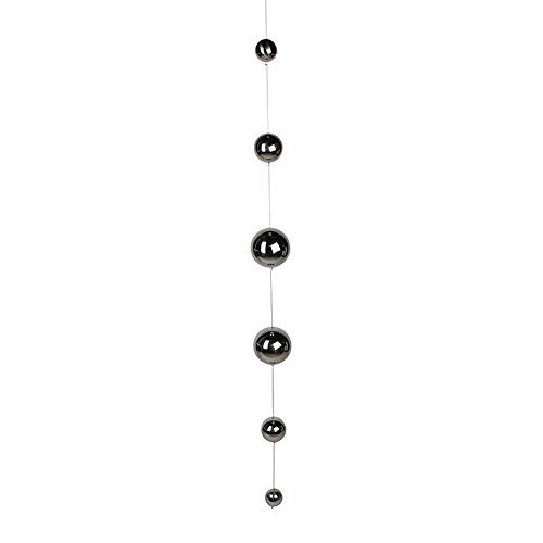 Casablanca Girlande Balls Edelstahl Länge 160 cm, Fensterdeko, Geschenk, Dekoration
