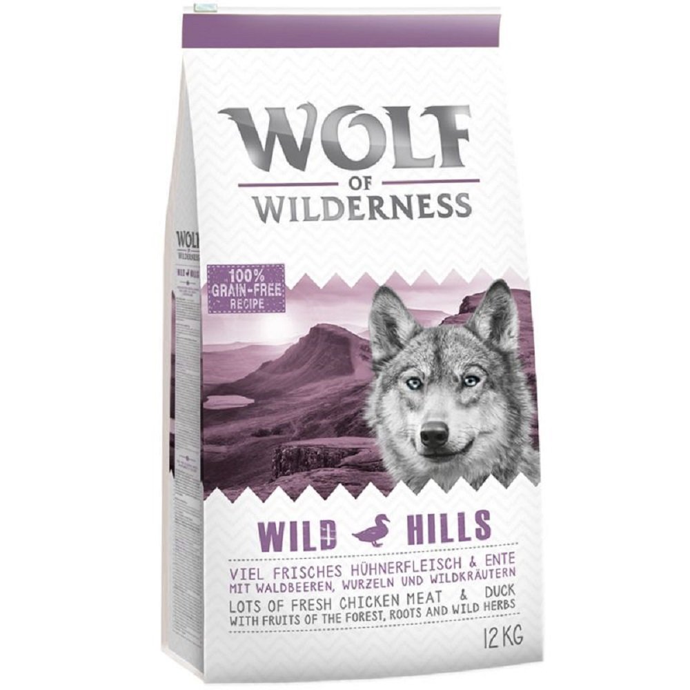 PaylesswithSS Wolf of Wilderness Erwachsene Wild Hills – Ente (12 kg)