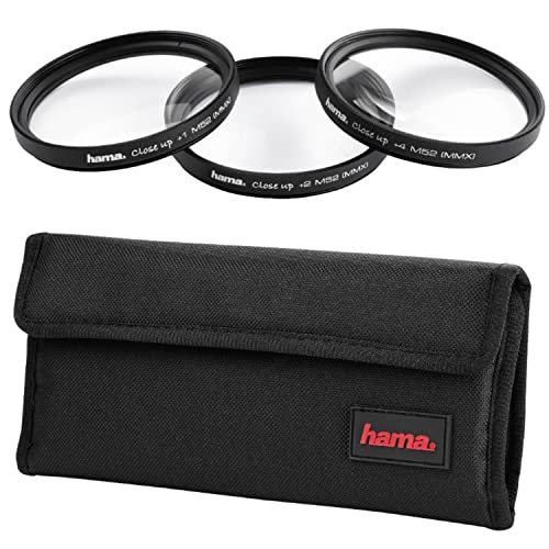Hama 00076982 Filter-Set für Fotoapparate, 58 mm – Filter für Kameras (5,8 cm, Filter Set, 3 Stück)