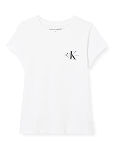 Calvin Klein Jeans Damen 3 Pack Slim T-Shirt, Ck Black/Bright White, XS