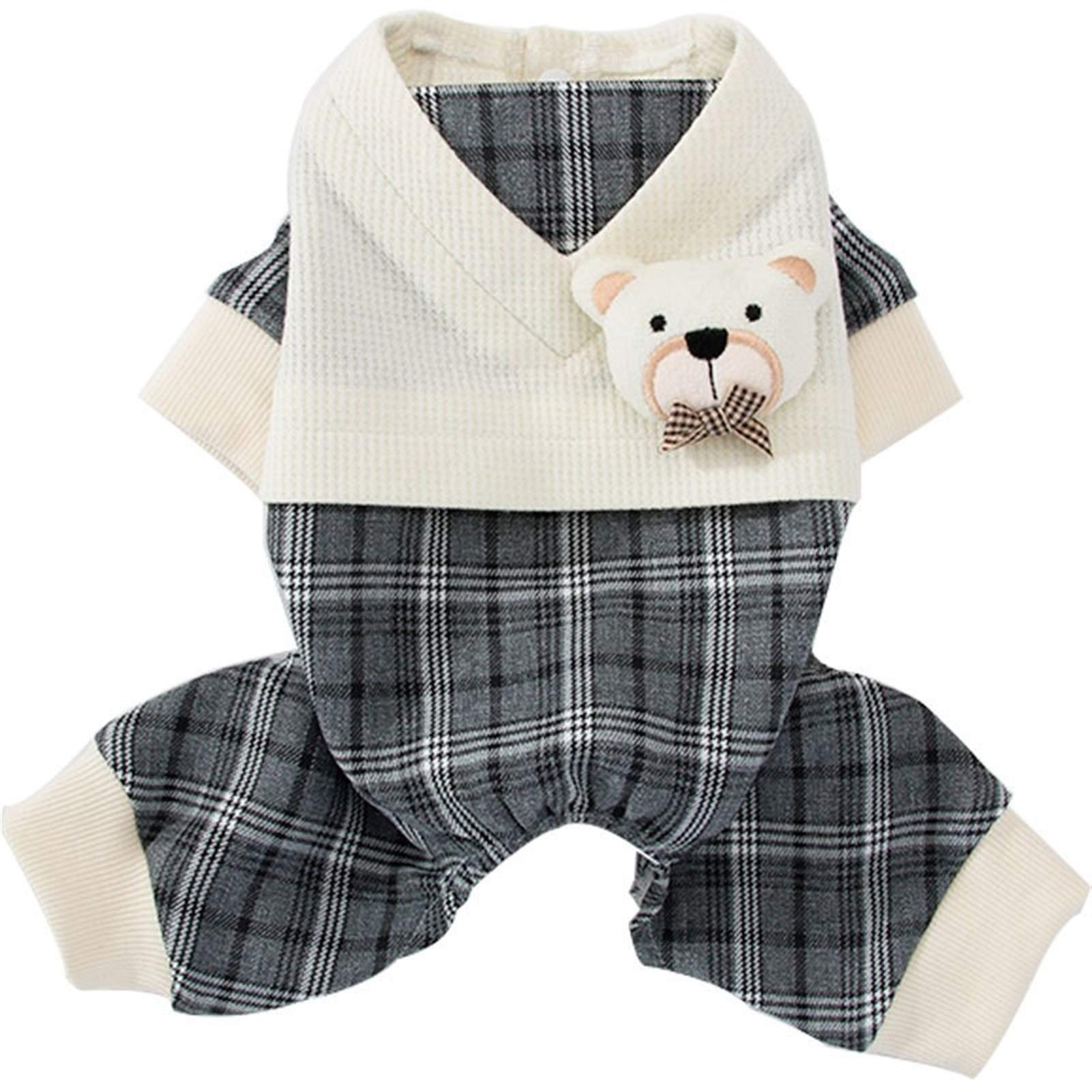 MMAWN Nette warme Hundekleidung für kleine Hunde Winter Baumwolle Hundekleidung Mantel Welpen Kostüm Pullover Mantel Chihuahua Outfits Ropa (Size : Medium)
