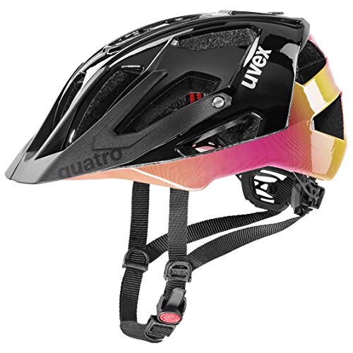 Uvex Quatro Fahrradhelm (Größe: 56-61 cm, 29 Future Black)