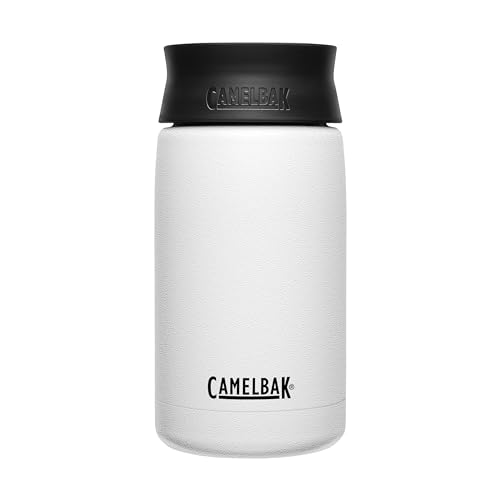 CAMELBAK Unisex - Erwachsene Hot Cap SST Vacuum Insulated Trinkflasche, White, 12oz