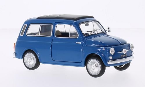 Fiat 500 Giardiniera, blau, 1960, Modellauto, Fertigmodell, SpecialC.-19 1:24