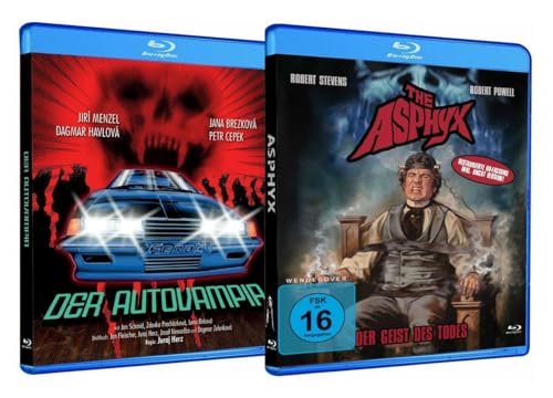 DER AUTOVAMPIR / ASPHYX - DER GEIST DES TODES - Horror - Blu-ray Bundle - Limited Edition
