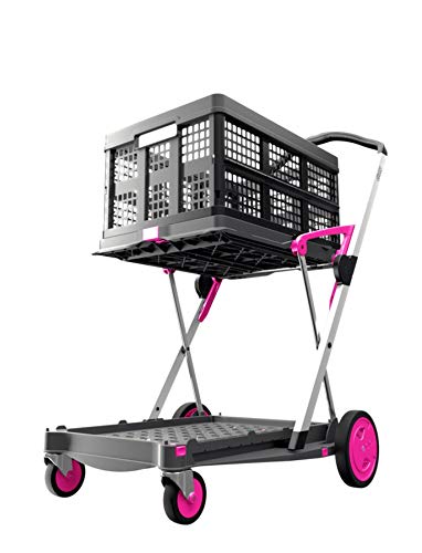 CLAX Transport-Klappmobil (Original direkt vom Hersteller), klappbar (pink)