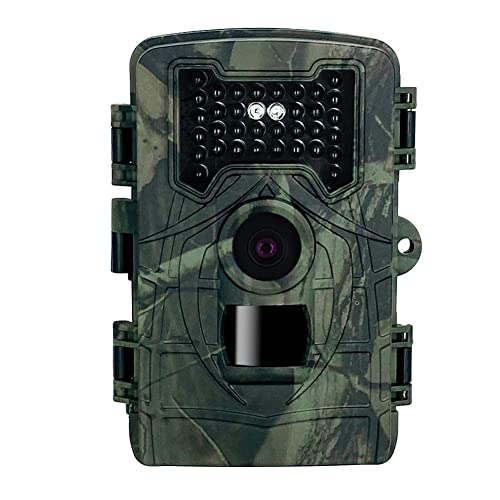 JoyFan 16MP 1080P Wildkamera Wasserdicht Jagdkamera mit Bewegungsmelder Nachtsicht 0.2s Schnelle Trigger, 34pcs 940nm IR LEDs, 120° Erfassungswinkel, 32G Speicherkarte für Jagd Überwachung Wildtieren