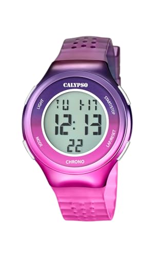 Calypso Unisex-Armbanduhr K5841, rosa violett