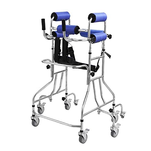 Rollator – verstellbar, leicht, tragbar, kompakt, für ältere Menschen mit Behinderung, medizinische Gehhilfe, doppelter Komfort