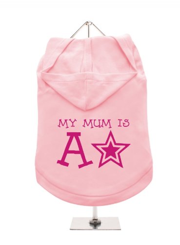 "Mütter Tag: My Mum is a Star" UrbanPup Hunde-Hoodie Hoodie (Pink/Fuchsia)