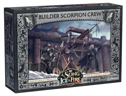 CoolMiniOrNot CMNSIF306 Game of Thrones A Song of Ice and Fire: Builder Scorpion Crew Expansion, Mehrfarbig