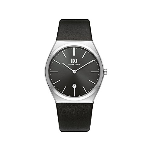 DANISH DESIGN Herren Analog Quarz Uhr mit Leder Armband IQ14Q1236