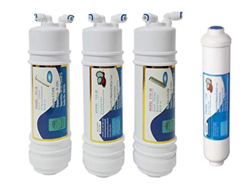 CS kompatibel Wasserfilter Set - 4 Stufen Umkehrosmose Filter