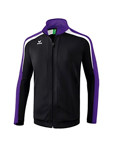 Erima Kinder Liga 2.0 Trainingsjacke Jacke, schwarz/Violet/Weiß, 140