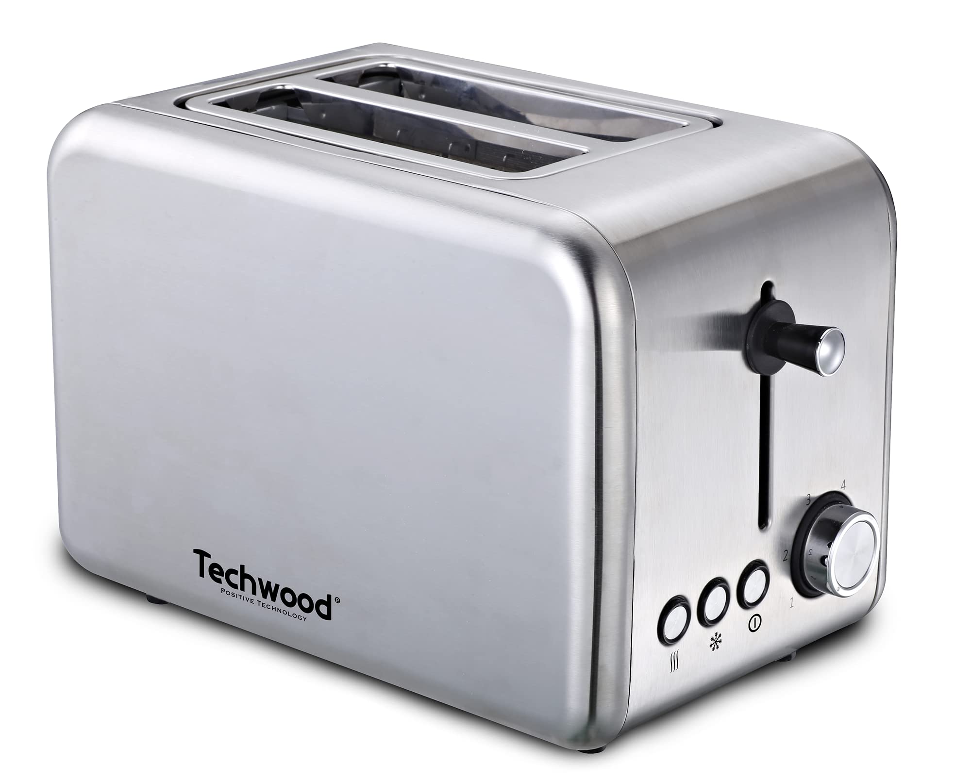 Techwood Techwood TGPI-703 Toaster, Edelstahl, Grau