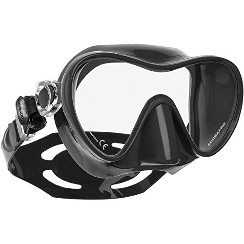 Scubapro Trinidad 3 - Einglas Tauchmaske, Farbe:schwarz