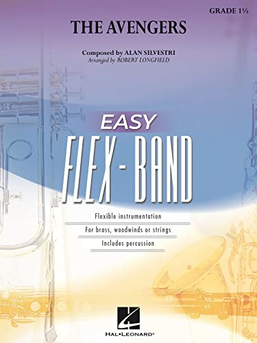 Alan Silvestri-The Avengers-5-Part Flexible Band and Opt. Strings-SET