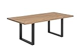 Sit Möbel Tisch, Metall, Schwarz, 160x90 cm