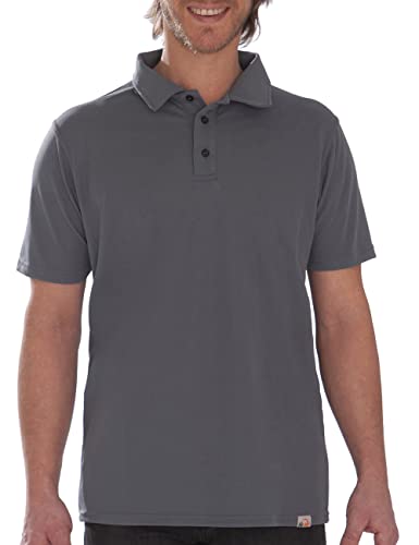 iQ-UV Herren UV Polo Shirt Outdoor Dunkelgrau 3XL (58)