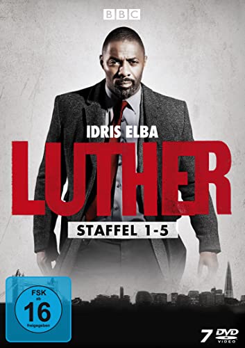 Luther - Die komplette Serie (Staffel 1-5) [7 DVDs]