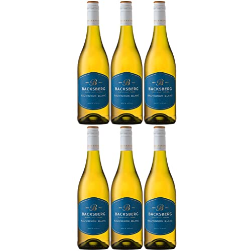 Backsberg Sauvignon Blanc Weißwein Wein trocken Südafrika I FeinWert Paket (6 x 0,75l)