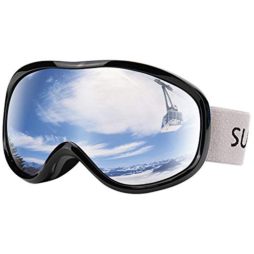 Supertrip Skibrille Herren Damen Snowboardbrille für Skifahrer Antifog UV400-Schutz Wintersportarten Skifahren