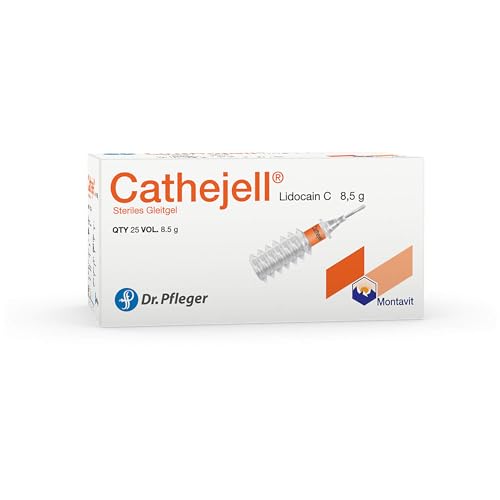 CATHEJELL Lidocain C steriles Gleitgel ZHS 8,5 g 25 St Gel