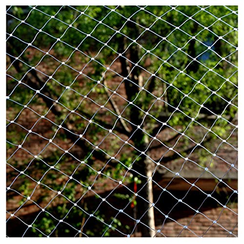 Vogelnetz Vogelschutznetz Engmaschig Stabil Obstbaumnetz Feinmaschig Pflanzenschutznetz für Gemüse, Garten Teich, Weiß (Mesh : 2.5cm, Size : 7m x 10m)