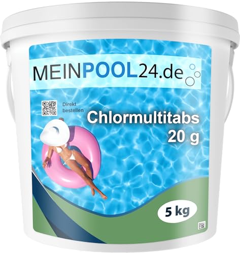 5 kg Chlor Multitabs 5 in 1-20g Tabs Multi Chlortabletten