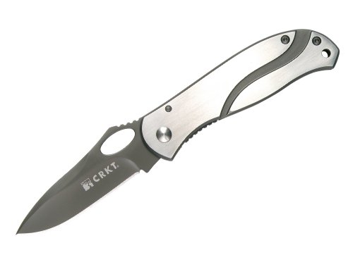 Columbia River Knife & Tool Unisex – Erwachsene Taschenmesser Pazoda CRKT 6480, Grau, 16,5 cm