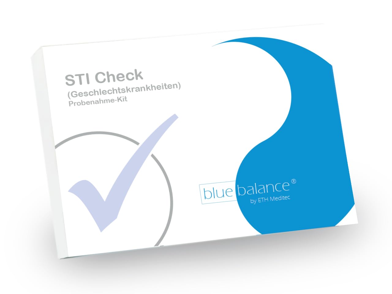 blue balance® STI Geschlechtskrankheiten Test | Probenahme-Kit | Selbsttest für Zuhause | Tripper Test | Anonym & diskret | mit Laboranalyse