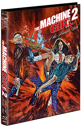 The Machine Girl 2 - Mediabook - Cover B - Uncut - limitiert und nummeriert auf 555 Stück (+ DVD) [Blu-ray]