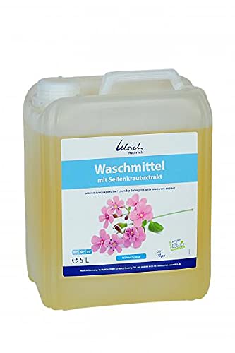 Ökologisches Waschmittel mit Seifenkraut 5l - Neue Rezeptur - Ulrich natürlich -