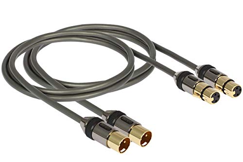 Goldkabel Profi XLR-Kabel Stereo 1,5m