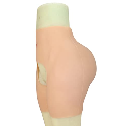 NOVMAX Silikon Hintern Höschen Gesäß Hüften Körper Shaper Enhancer Unterwäsche Push Up Panty für Transgender Cosplay Shemale(Color:Color 2)