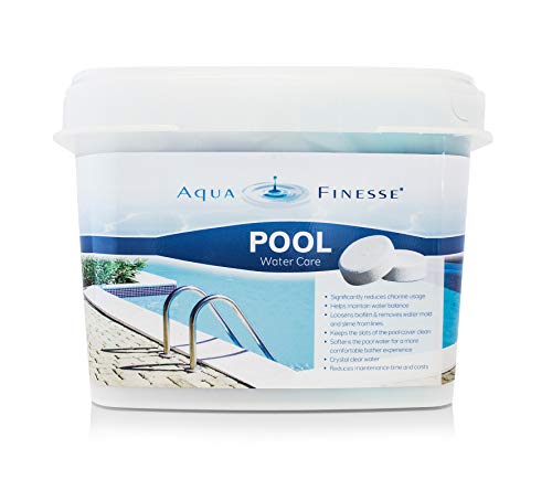 POWERHAUS24 AquaFinesse Pool Wasserpflege Tabletten, 30 Stück