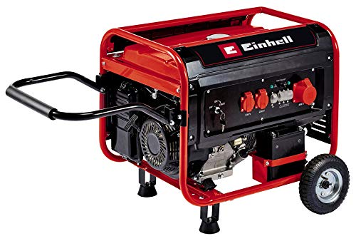 Einhell 4152562 Elektrogenerator (Benzin), Rot, Schwarz