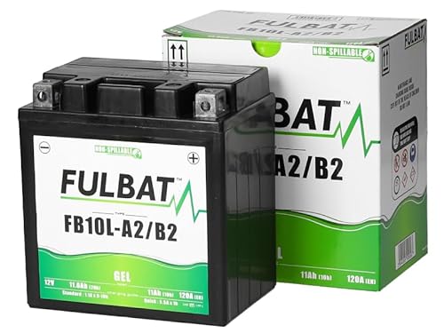 Batterie Fulbat YB10L-A2/B2 Gel 12V 11Ah (Wartungsfrei)