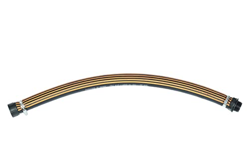 Wacredo Premium Magnetventil Anschlussgarnitur (flexibel) (1 Zoll IG x AG - 0,60m)